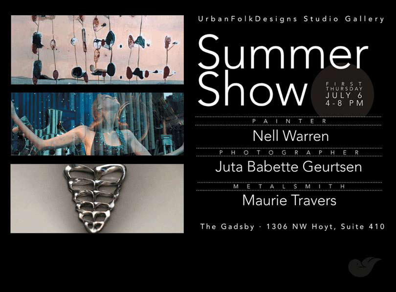 Urban Folk Designs presents 3 artists