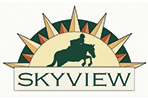 Skyview Farm logo design by Sedimenti