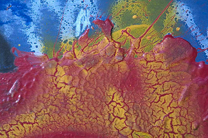 detail of Mark Gosbee Painting