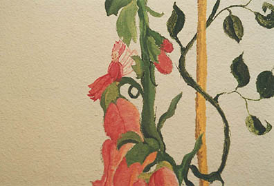 slideshow of English Garden mural by Nell and Greg