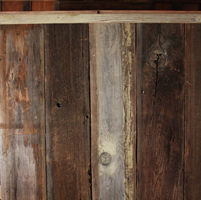 Chris Swanson, carpenter builds in the Kahnaway Barn